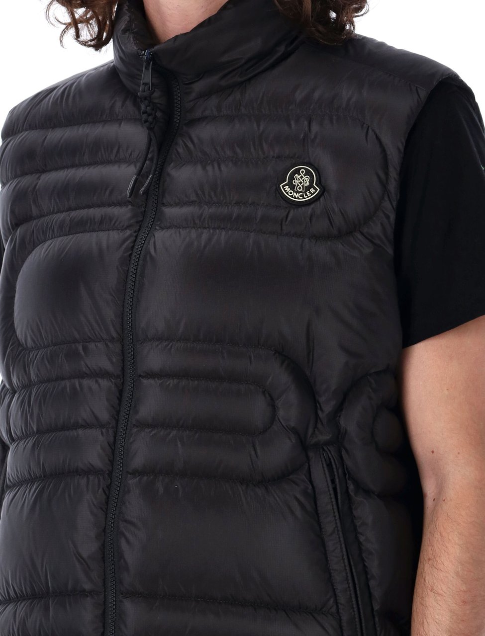 Moncler Emeishan Vest Nero Zwart