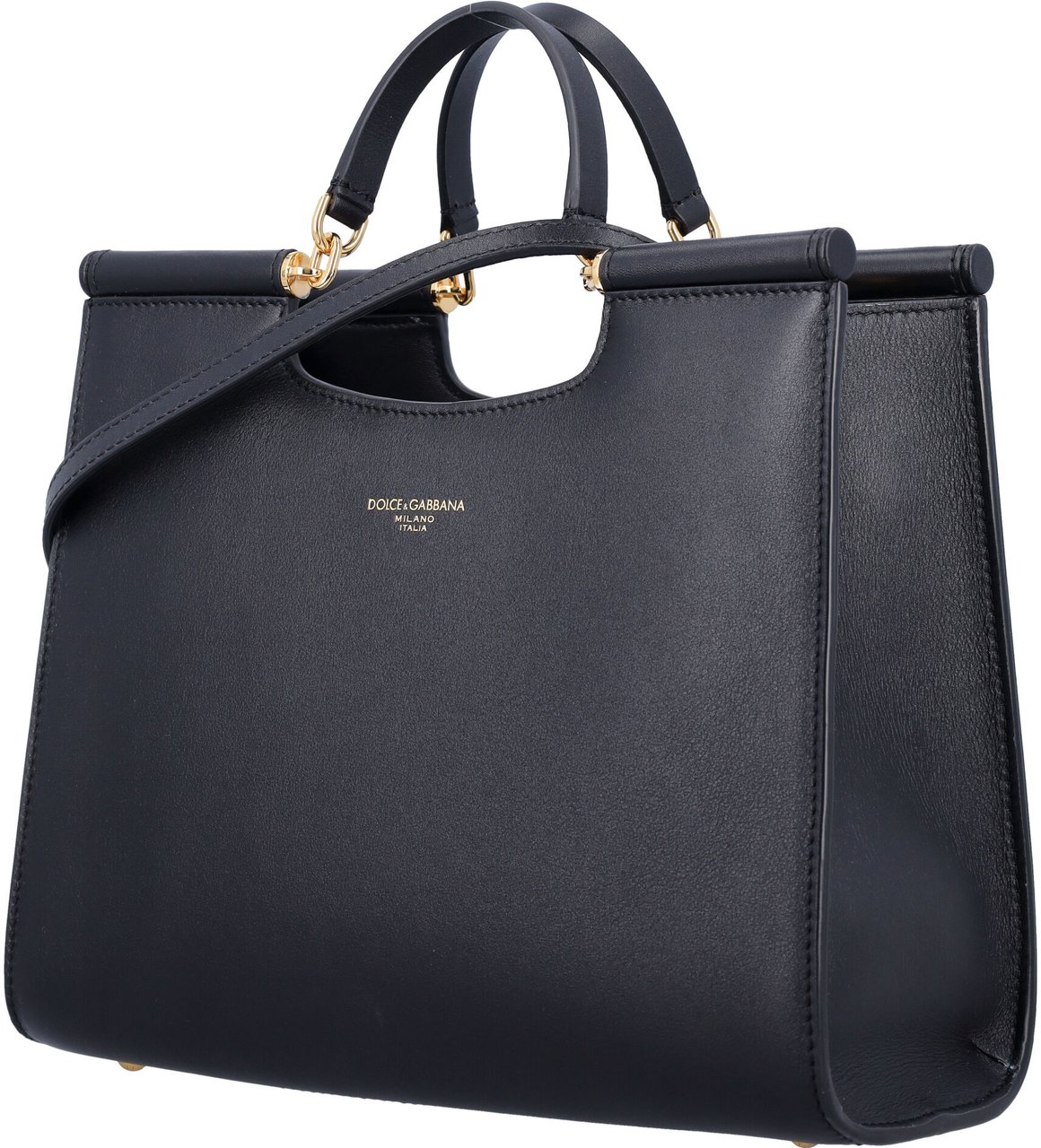 Dolce & Gabbana New Sicily Tote Nero Zwart