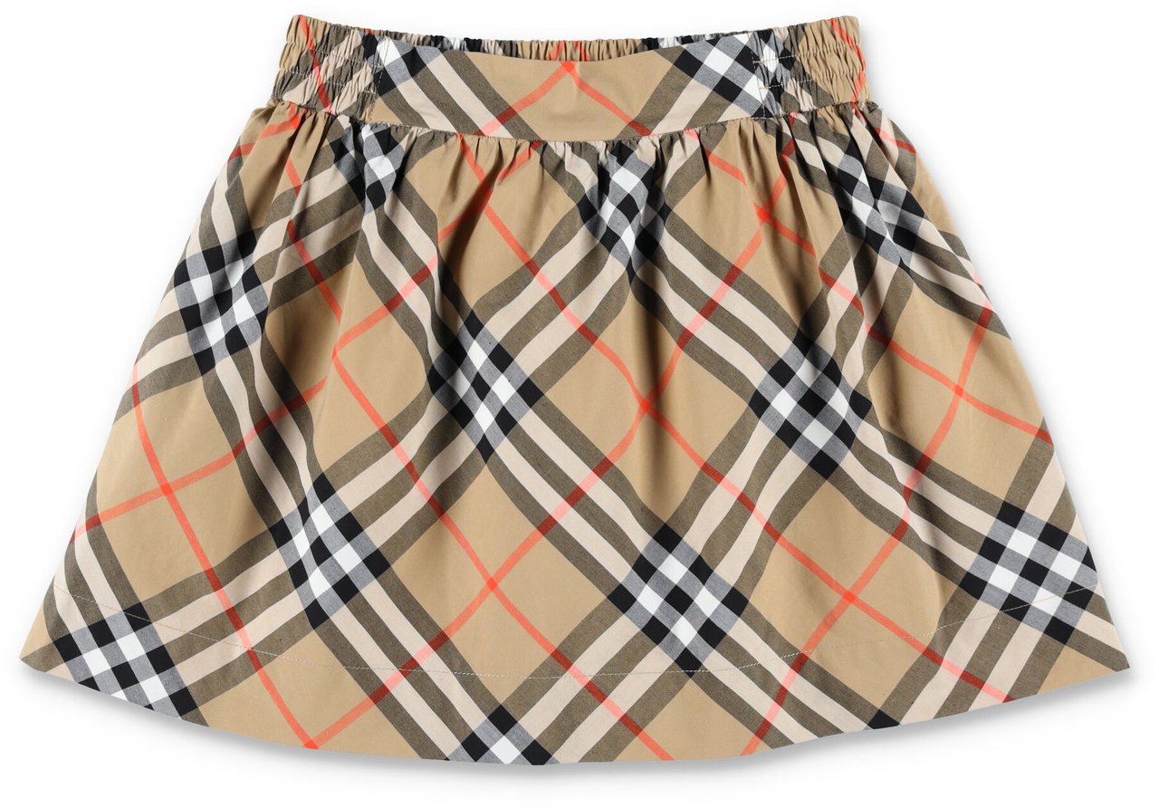 Burberry Kid Girl Skirts Beige
