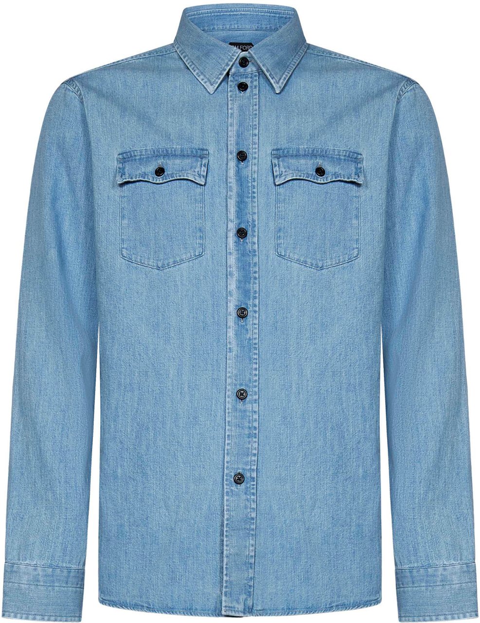 Tom Ford Shirts Blue Blauw