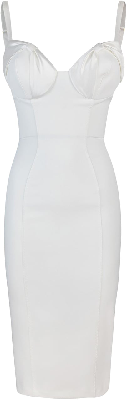 Elisabetta Franchi Dresses Ivory Wit