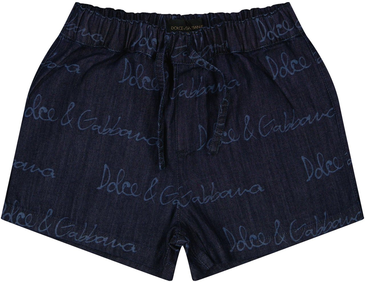 Dolce & Gabbana Dolce & Gabbana Baby Jongens Shorts In Donker Blauw Blauw