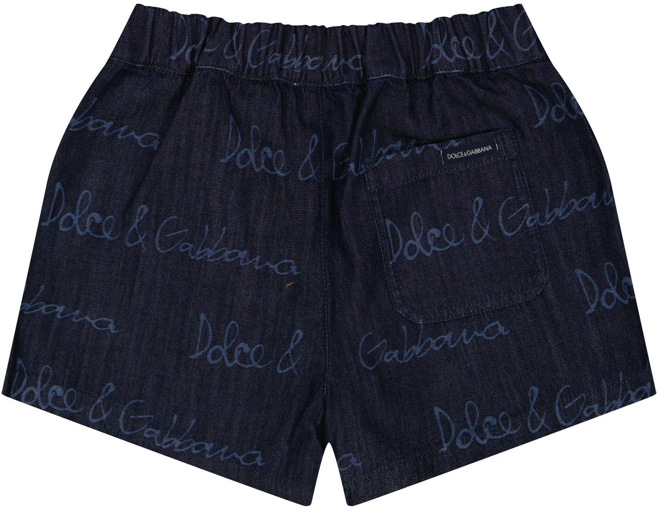 Dolce & Gabbana Dolce & Gabbana Baby Jongens Shorts In Donker Blauw Blauw