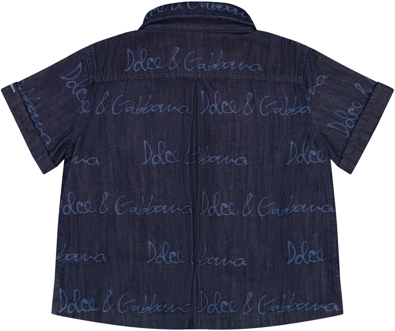 Dolce & Gabbana Dolce & Gabbana Baby Jongens Blouse In Donker Blauw Blauw