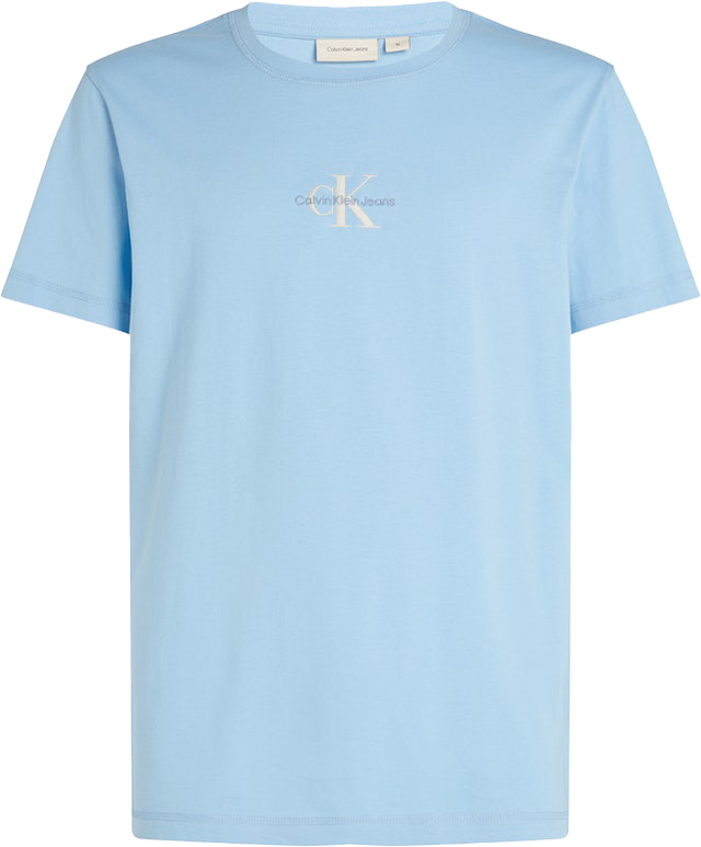 Calvin Klein Calvin Klein Jeans Monologo Tee Blauw
