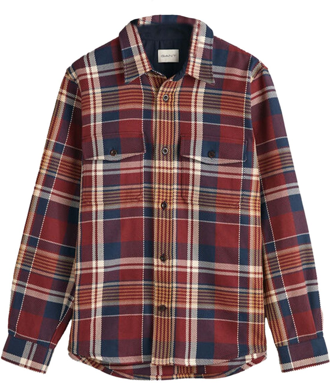 Gant Gant  Overshirts Bordeaux 3230203 644 Rood