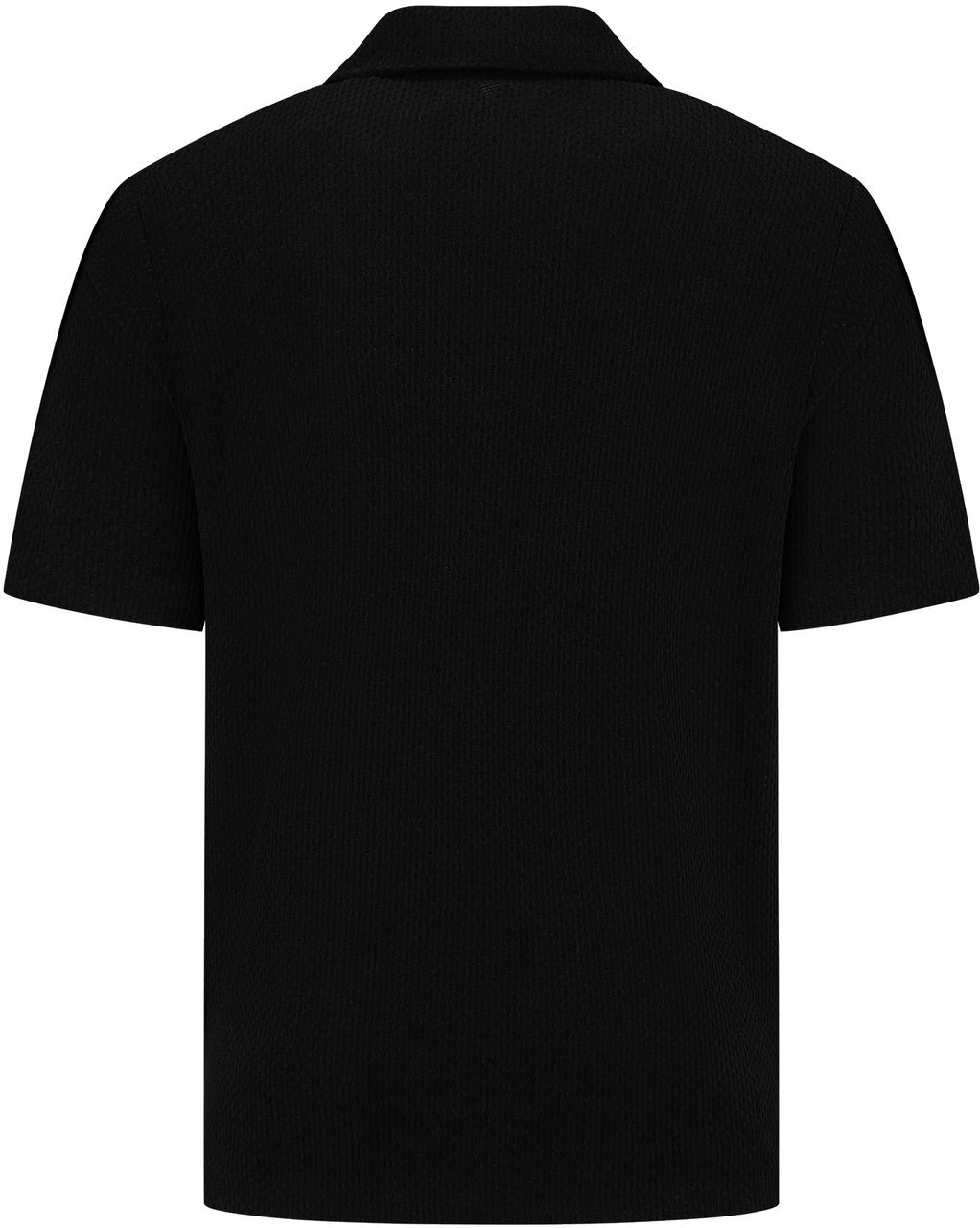 Pure Path Short Sleeve Honeycomb Shirt Zwart