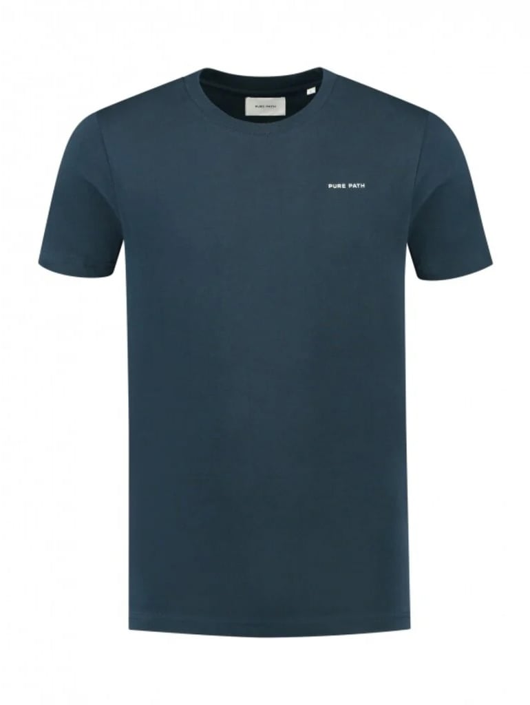 Pure Path Own The Journey T-shirt Blauw