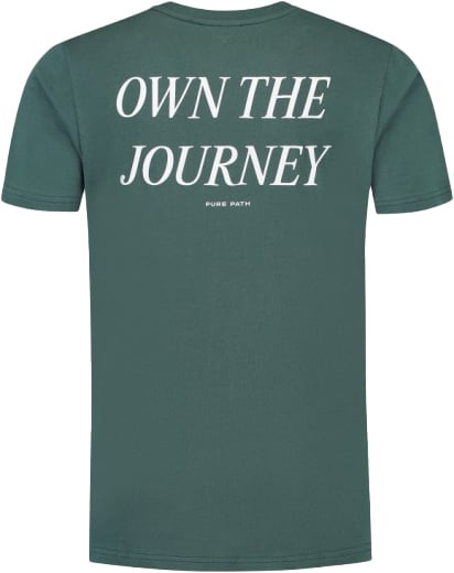 Pure Path Own The Journey T-shirt Groen