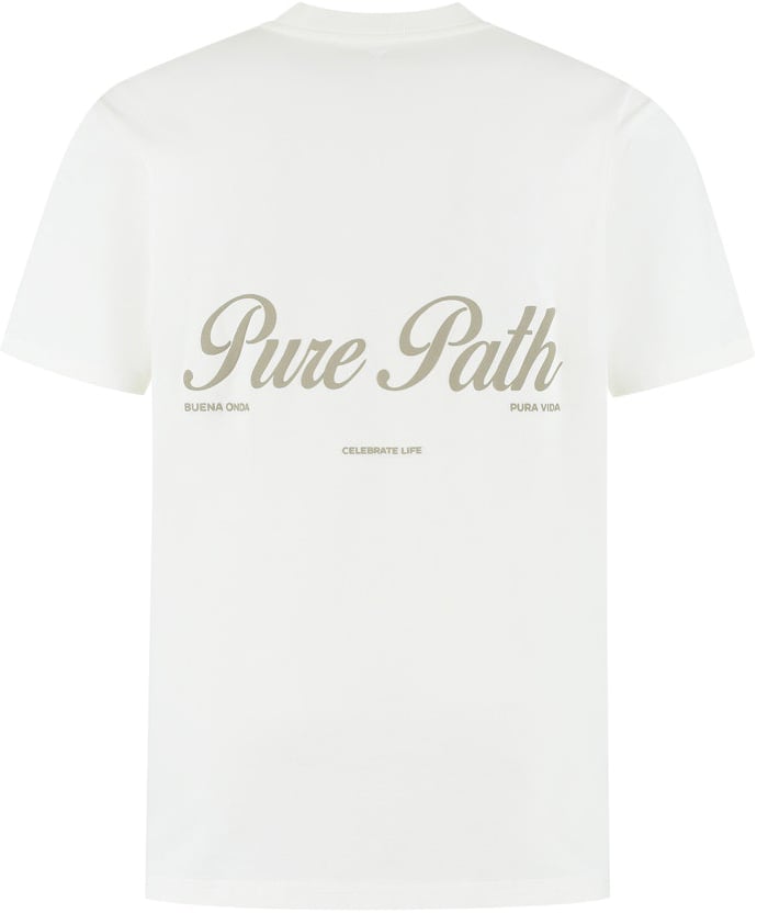 Pure Path Essence Of Life T-shirt Beige