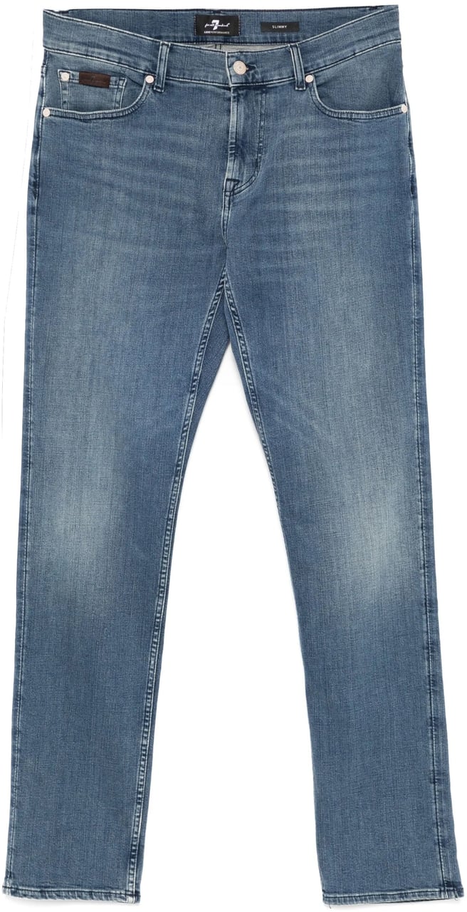 7 For All Mankind Jeans blue Blauw