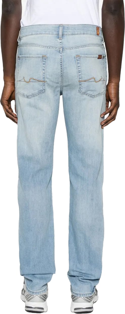 7 For All Mankind Jeans light blue slimmy Blauw