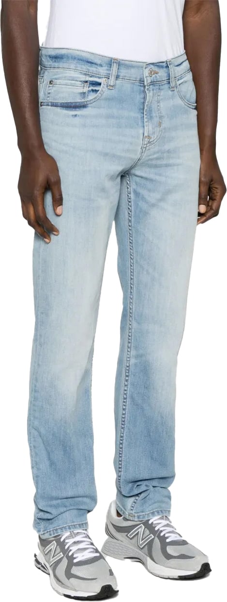 7 For All Mankind Jeans light blue slimmy Blauw
