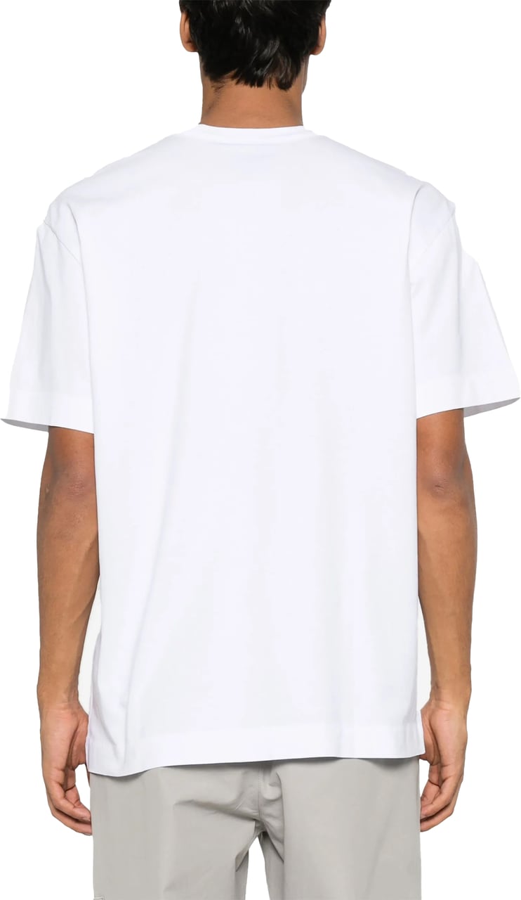 Canada Goose t-shirt wit Wit