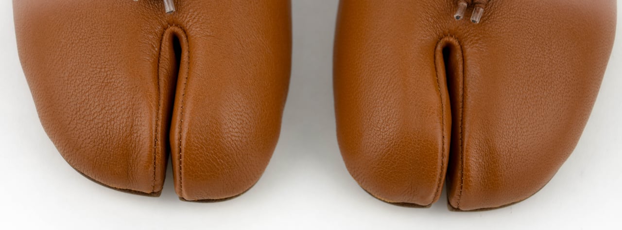 Maison Margiela Tabi Ballerina Cognaq Divers