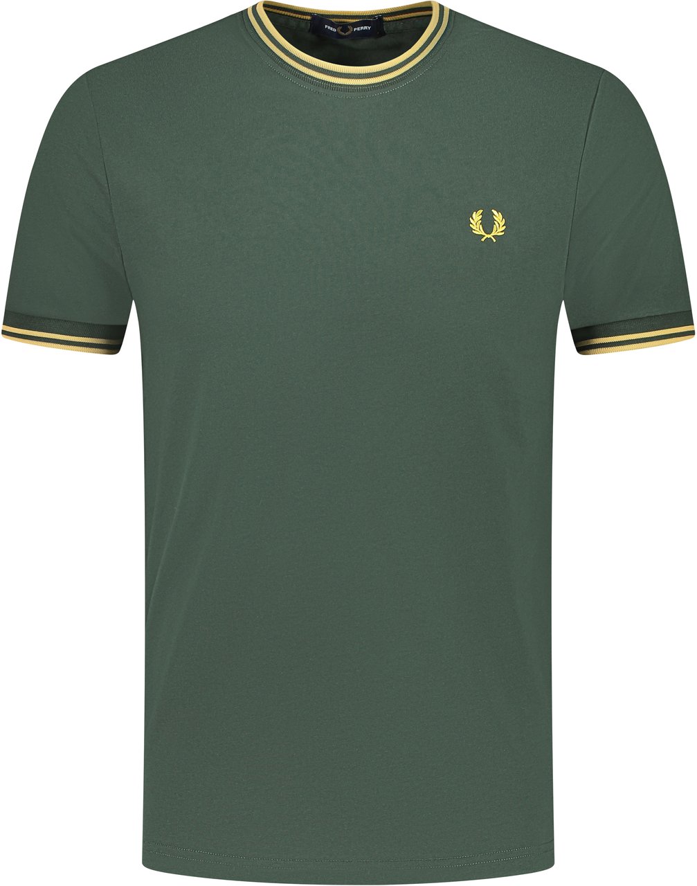 Fred Perry T-shirt Groen Groen