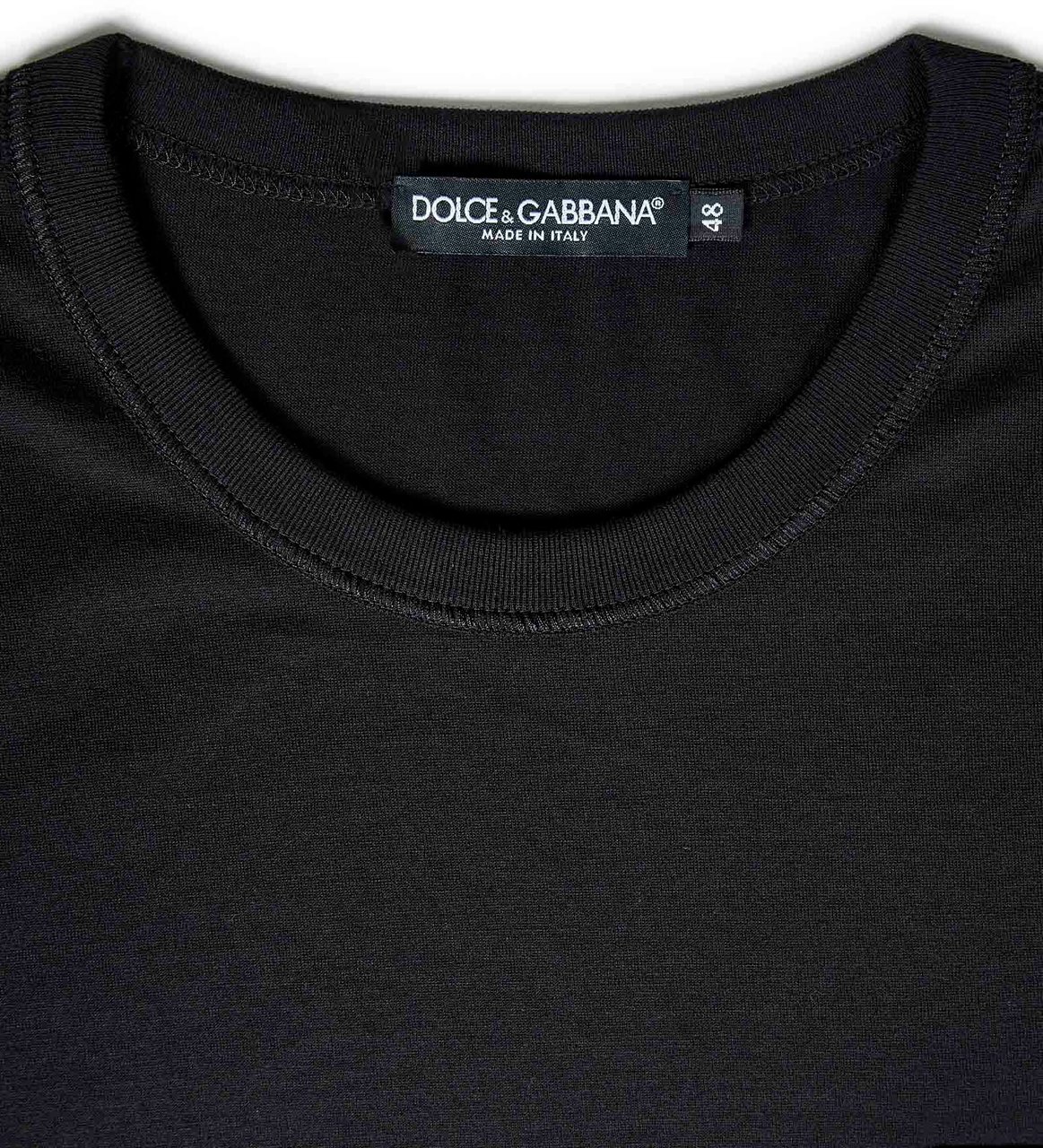 Dolce & Gabbana T-shirts And Polos Black Zwart