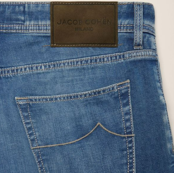 Jacob Cohen Heren Super Nick Slim Blauw Blauw