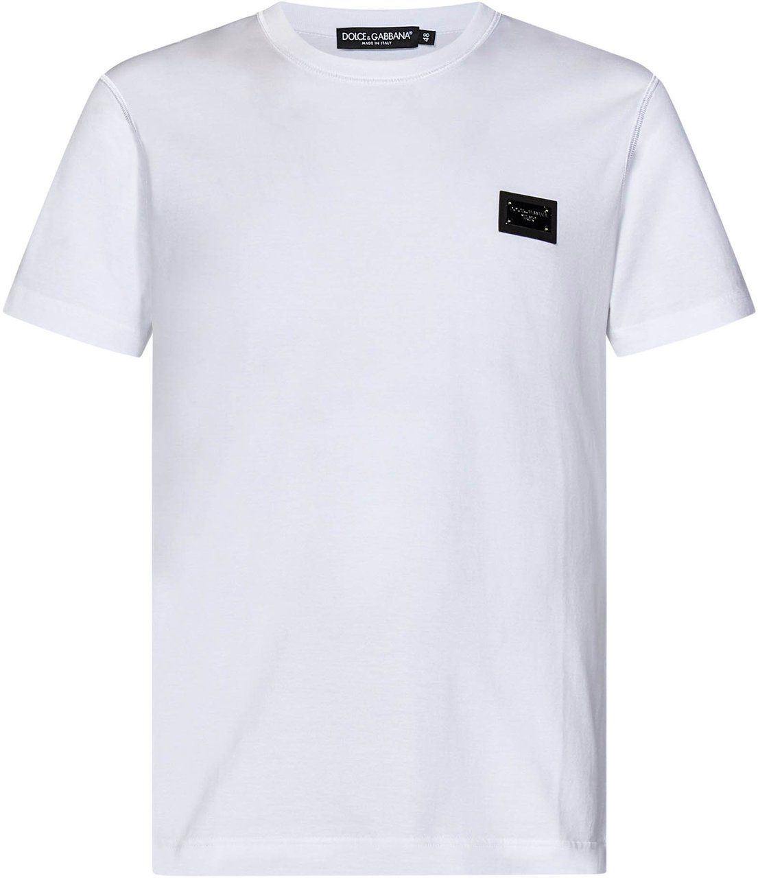 Dolce & Gabbana T-Shirt With Branded Tag Wit
