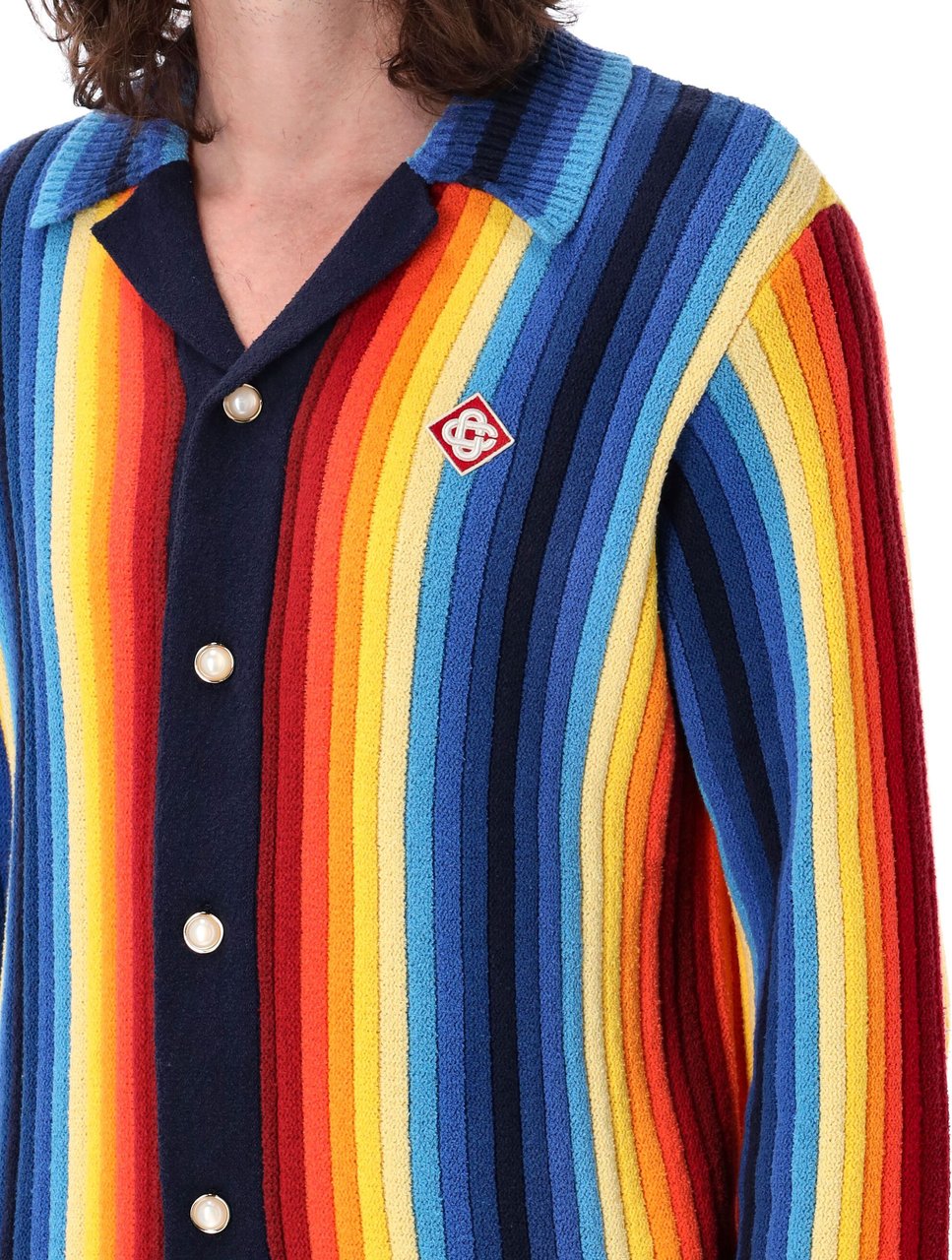 Casablanca Gradient Toweling Jacket Multicolour Divers