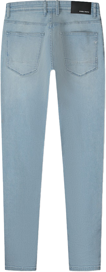 Pure Path Pure Path The Jone Denim Slim Fit Blauw