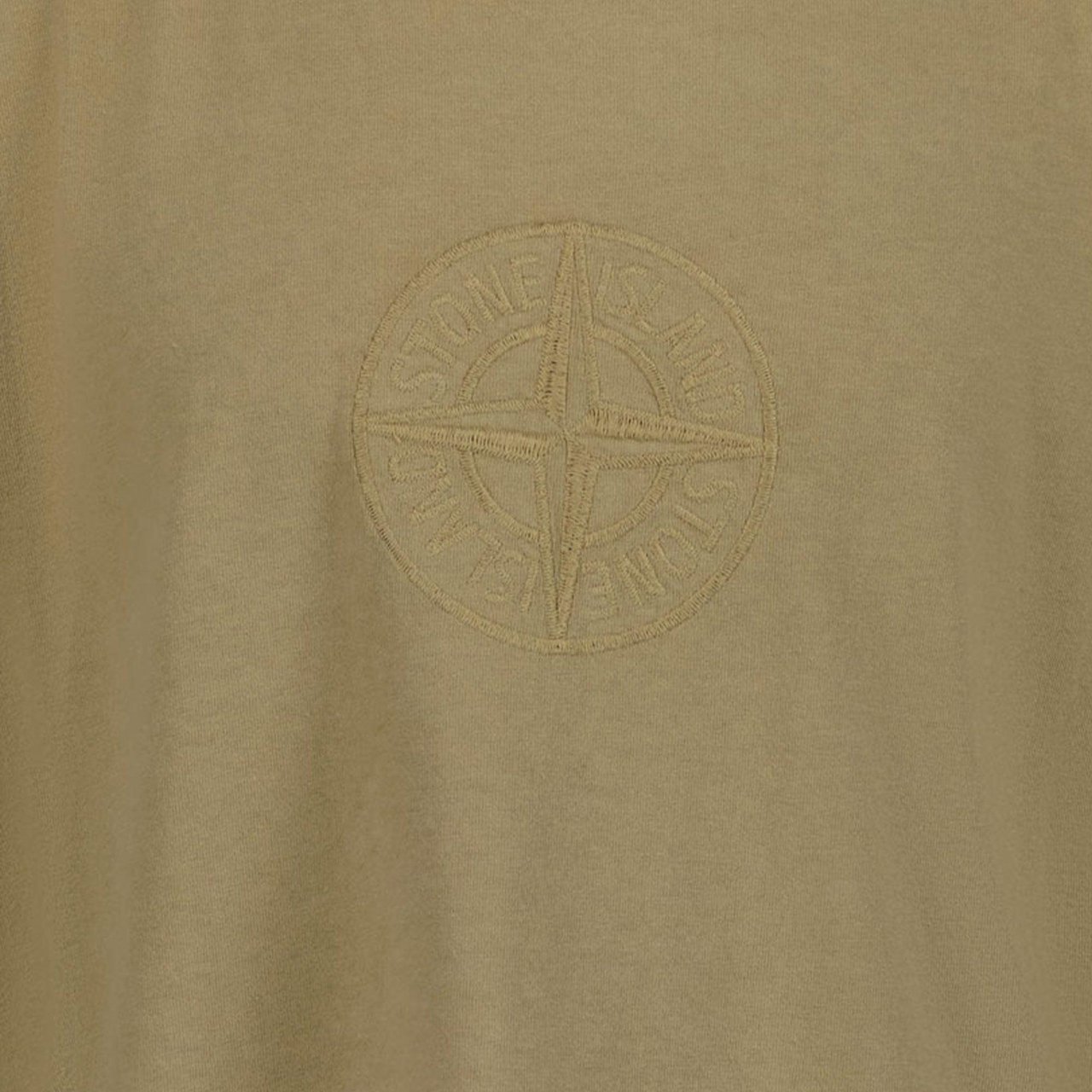 Stone Island Junior Stone Island Kinder Jongens T-Shirt In Beige Beige