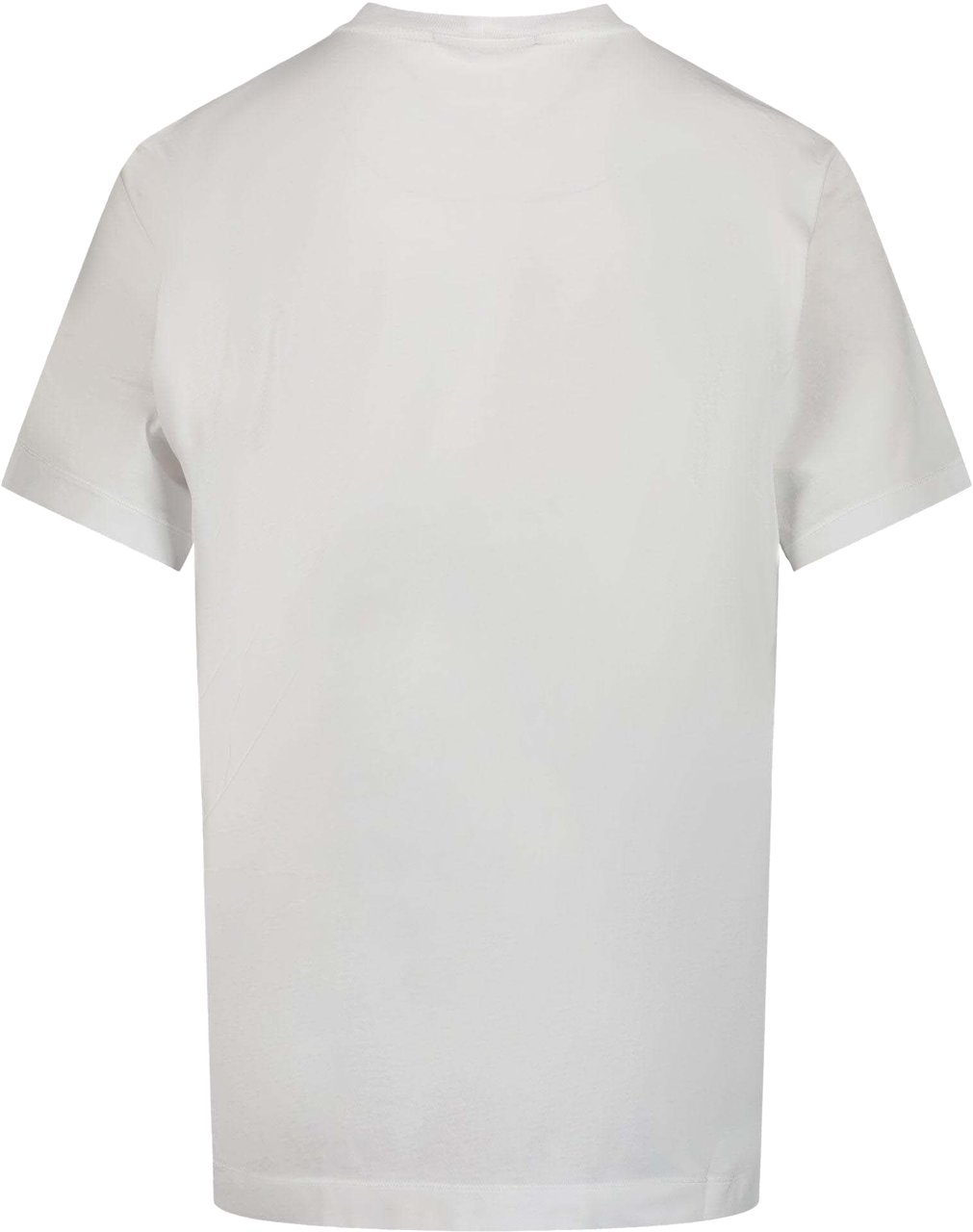 Stone Island Junior Stone Island Kinder Jongens T-Shirt In Wit Wit