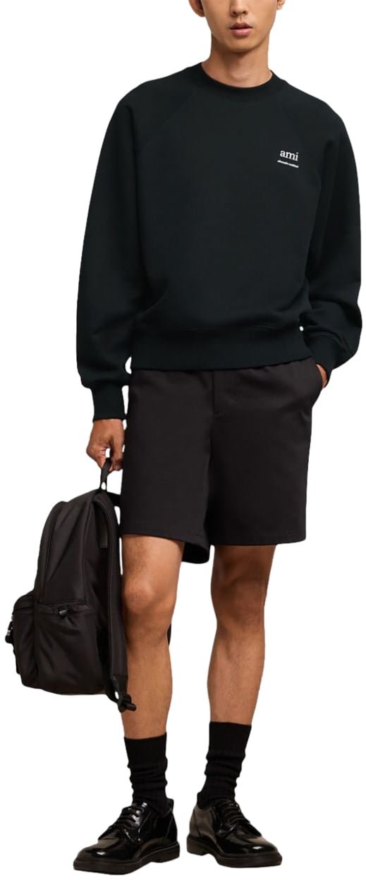 AMI Paris Sweaters Black Zwart