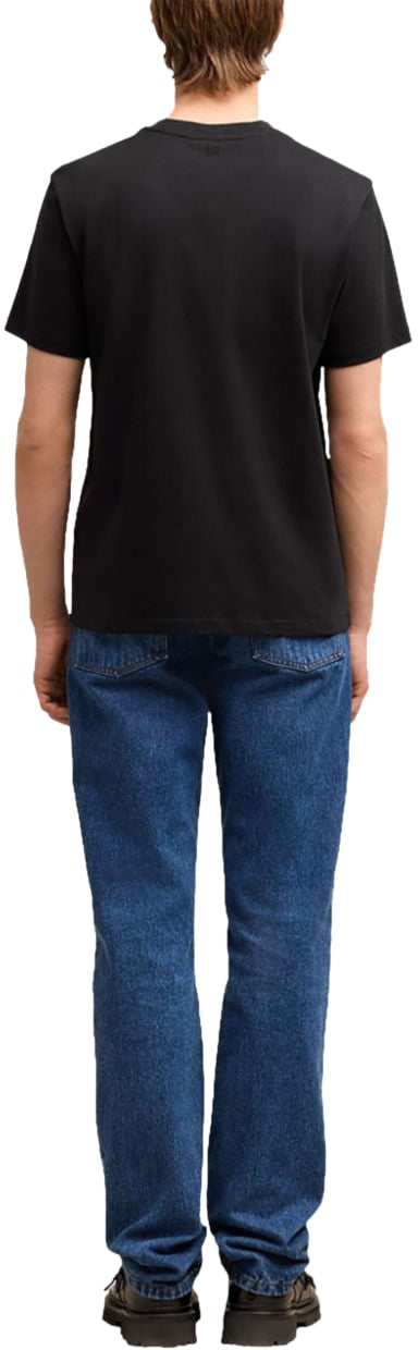 AMI Paris T-Shirts And Polos Black Zwart