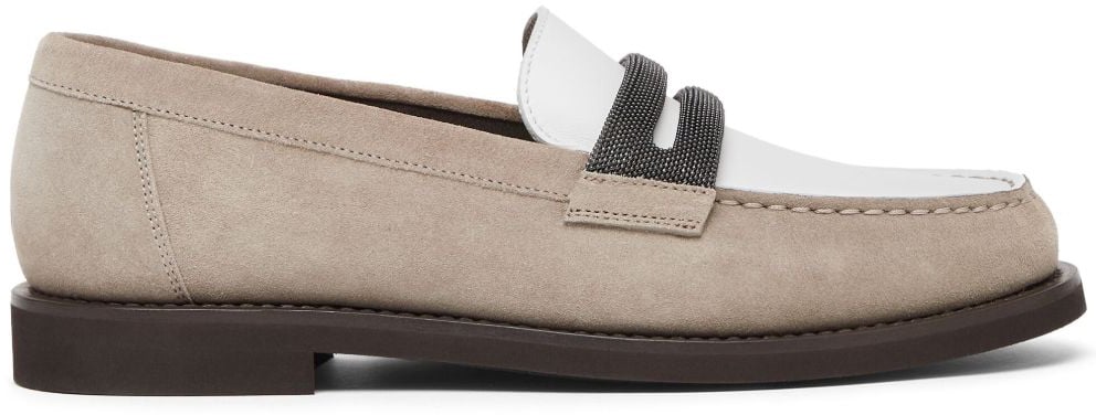 フラットシューズ BRUNELLO CUCINELLI Woman Flat shoes Grey MZSFG2877 C5859 フラットシューズ BRUNELLO CUCINELLI Woman Flat shoes Grey