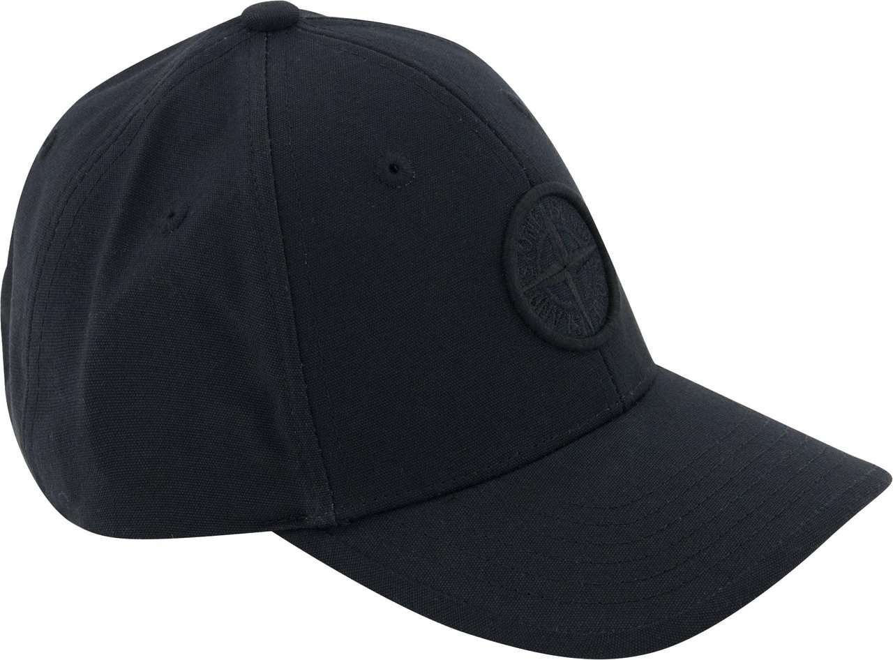 Stone Island Junior Stone Island Kinder Jongens Pet In Zwart Zwart