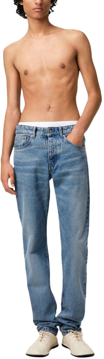 AMI Paris Jeans HTR001 DE0046 Blauw