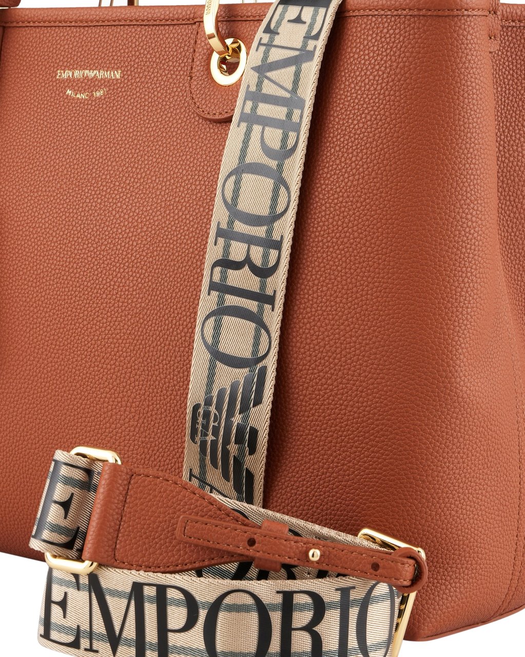 Emporio Armani Bags Leather Brown Bruin
