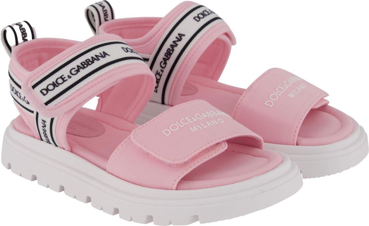 Dolce & Gabbana Dolce & Gabbana Meisjes Sandalen In Licht Roze Roze