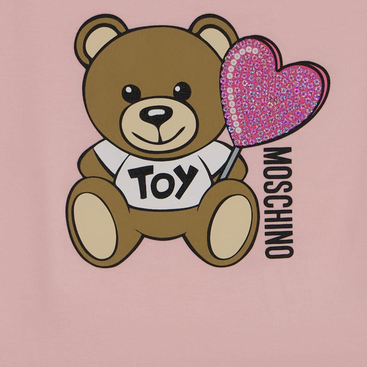 Moschino Moschino Baby Meisjes Jurk In Licht Roze Roze