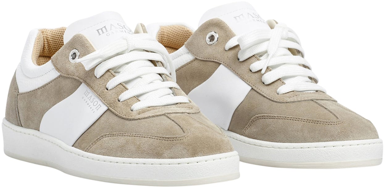 Mason Garments Mason Garments Napoli Sneakers Beige Mg51-11 Beige