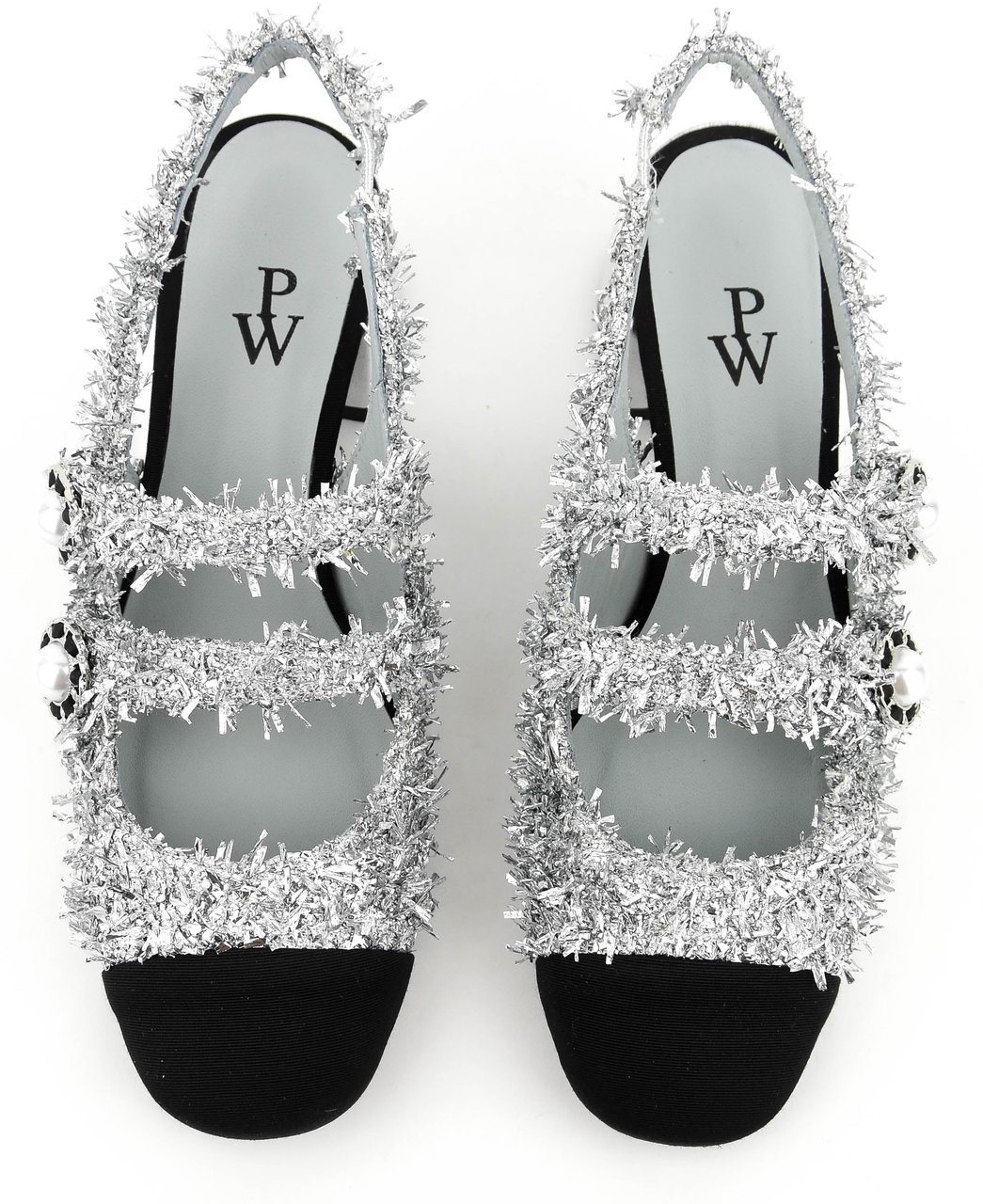 Paul Warmer Obsession Babies Lurex Silver Zilver