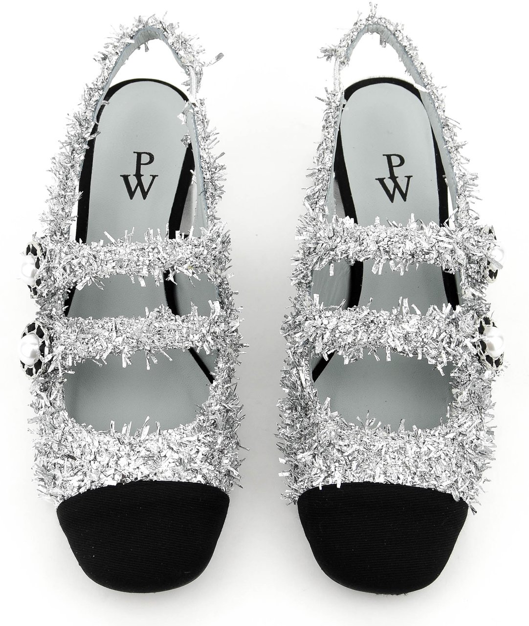 Paul Warmer Obsession Babies Lurex Silver Zilver