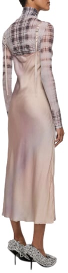 Acne Studios Dress Multi Pink Roze