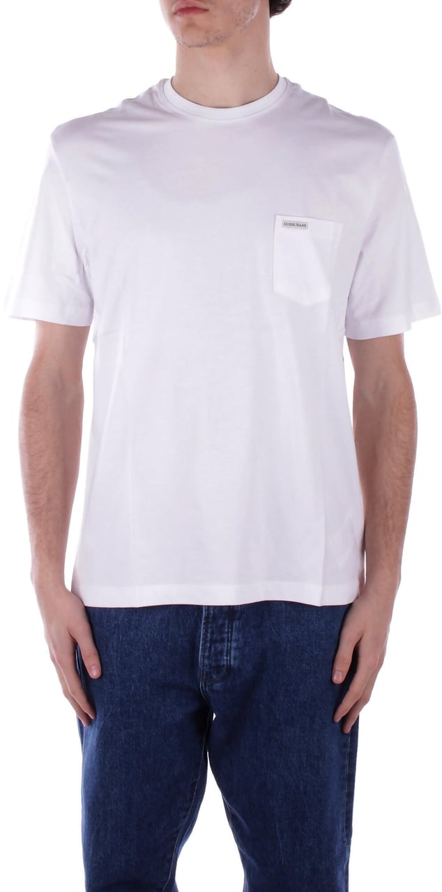 Guess T-Shirts And Polos White Wit