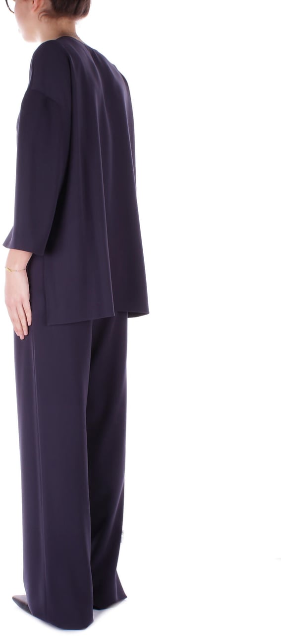 Emporio Armani Trousers Blue Blauw