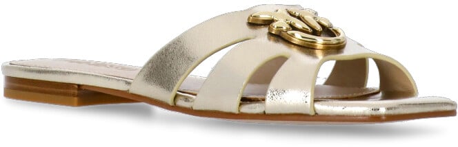 Pinko Sandals Grey Grijs