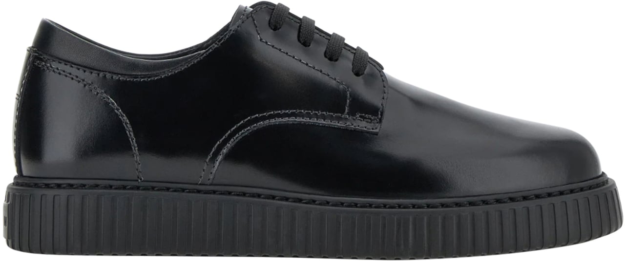 HOGAN Flat Shoes Black Zwart