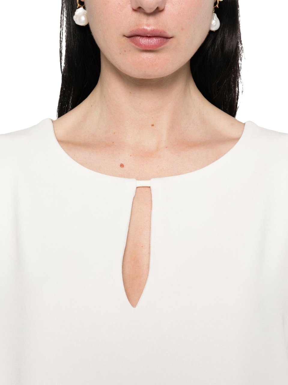 Alberto Biani Shirts Ivory Wit