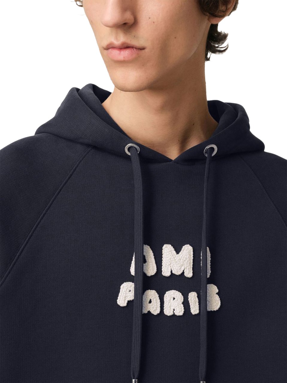 AMI Paris Sweaters Blue Blauw