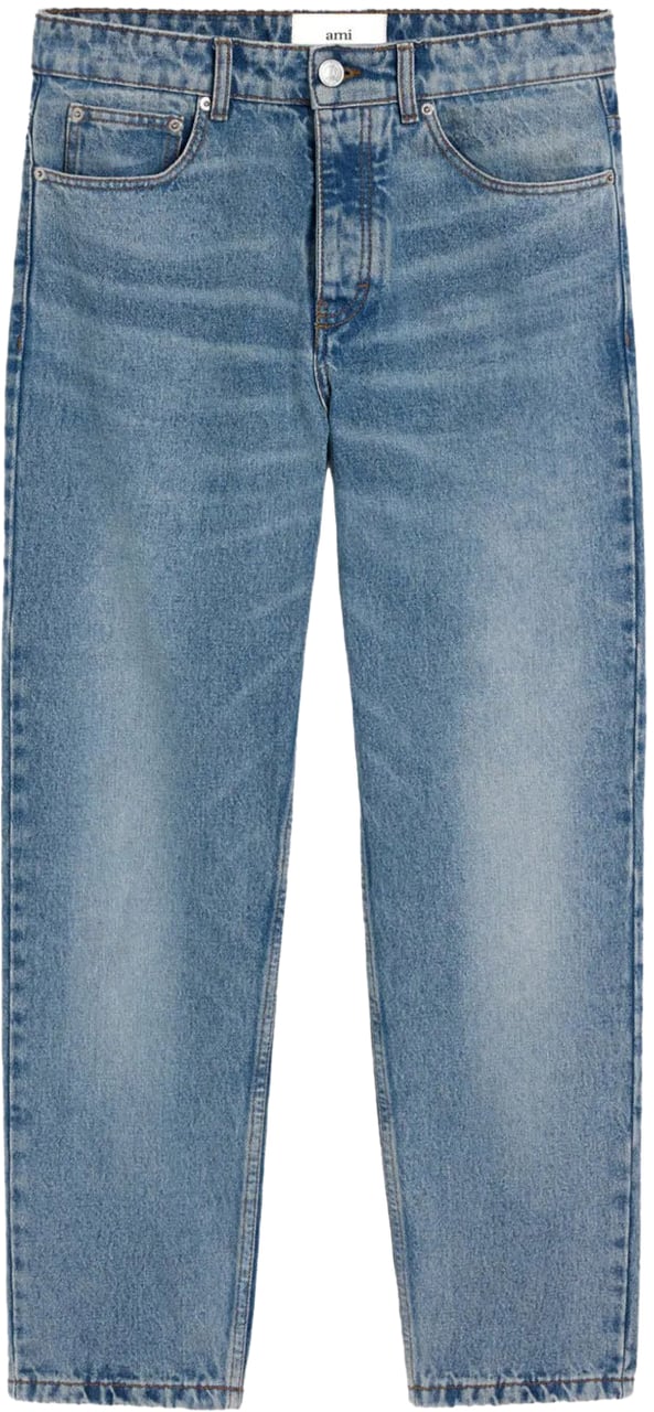 AMI Paris jean a coupe fuselee Blauw