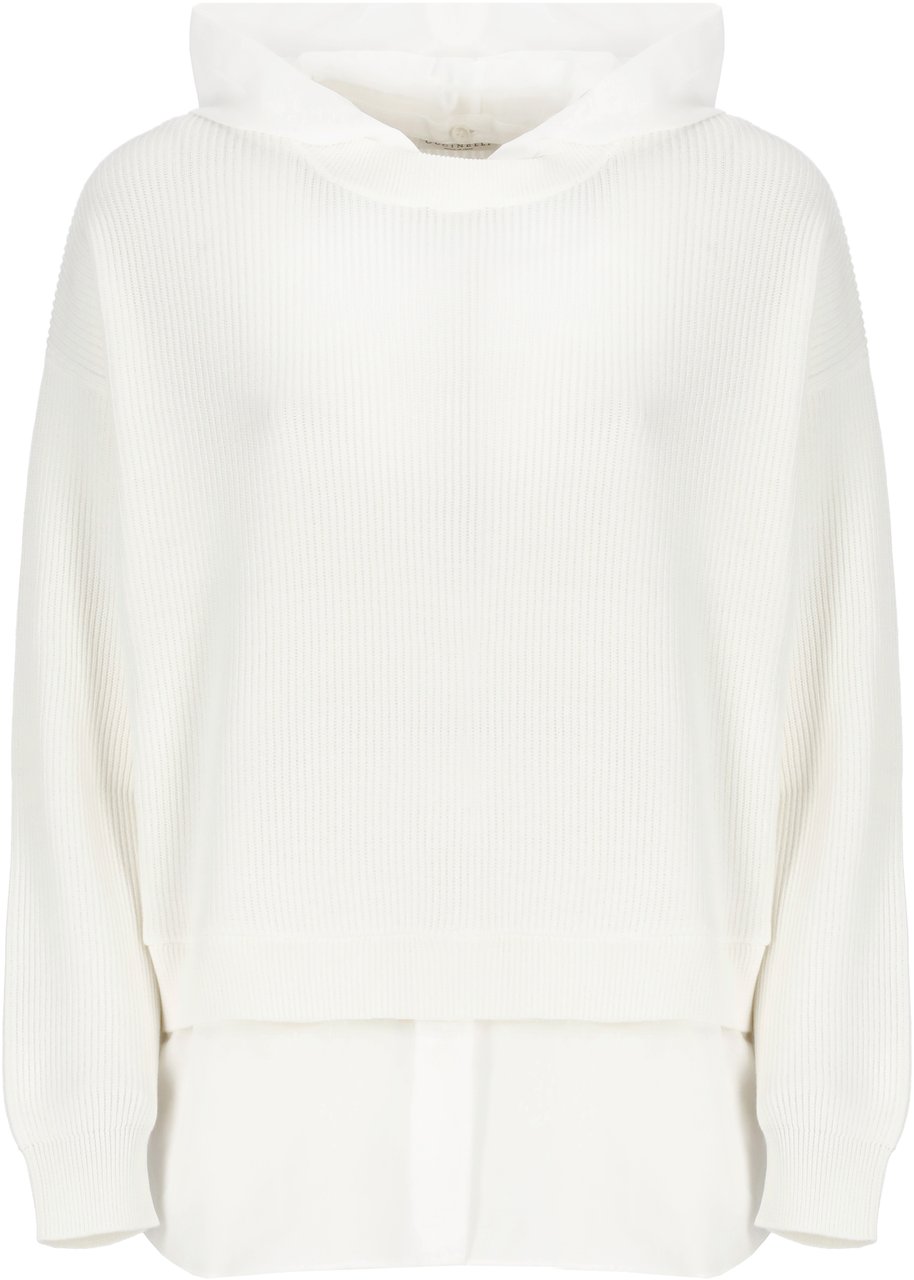 Brunello Cucinelli Sweaters Ivory Wit