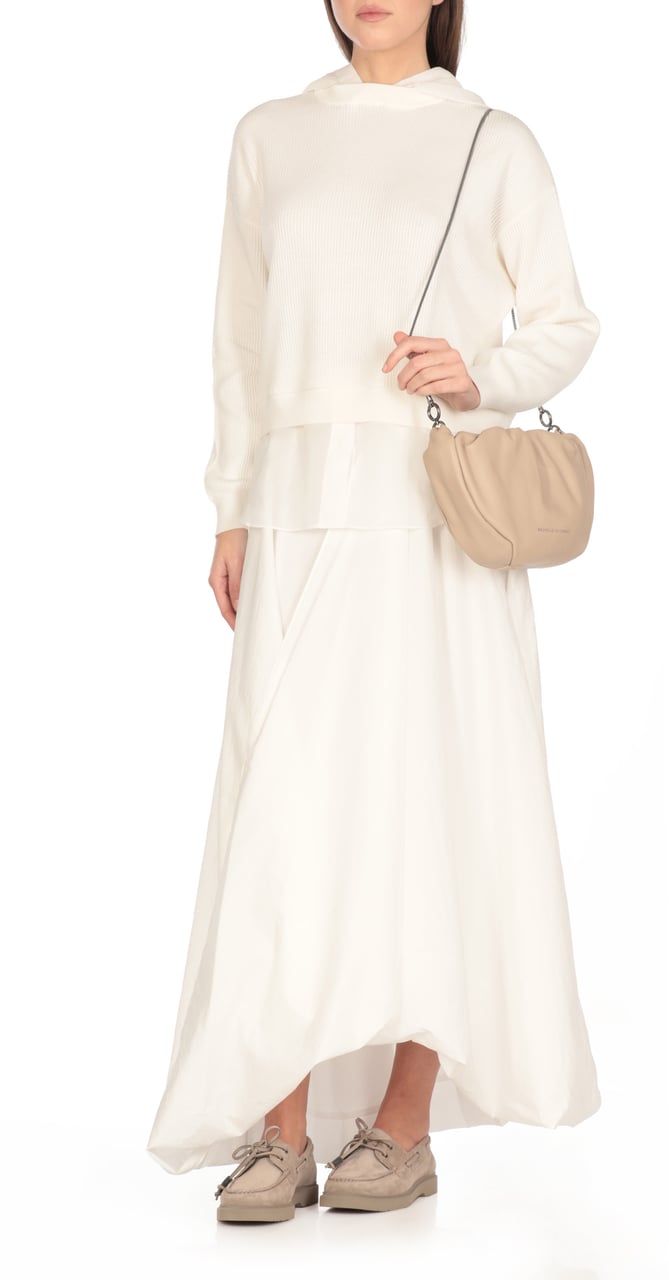 Brunello Cucinelli Sweaters Ivory Wit