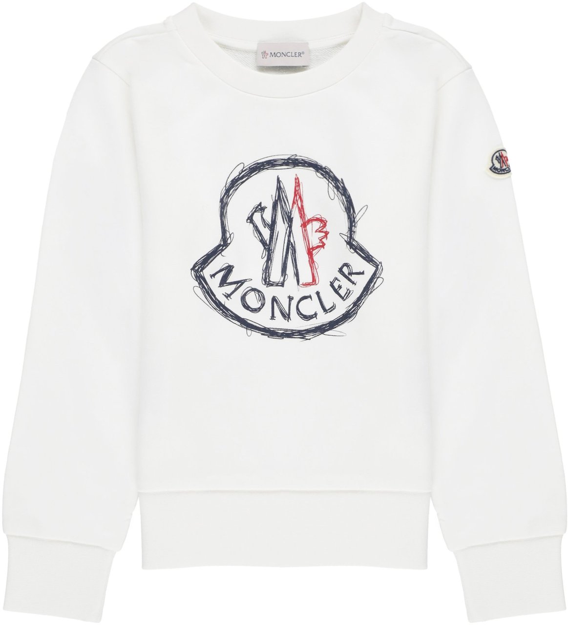Moncler Sweaters White Wit