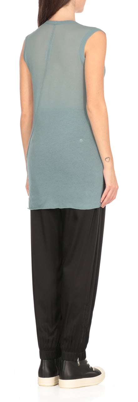 Rick Owens Top Light Blue Blauw